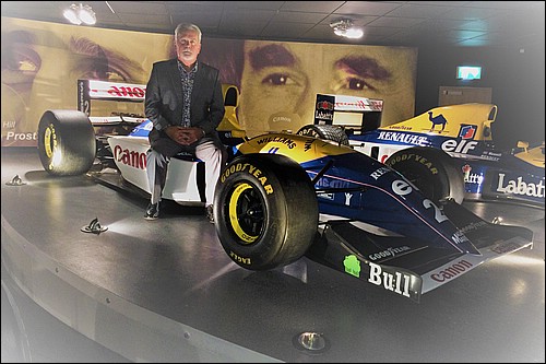 Richard with the all conquering 1993 Williams FW15C